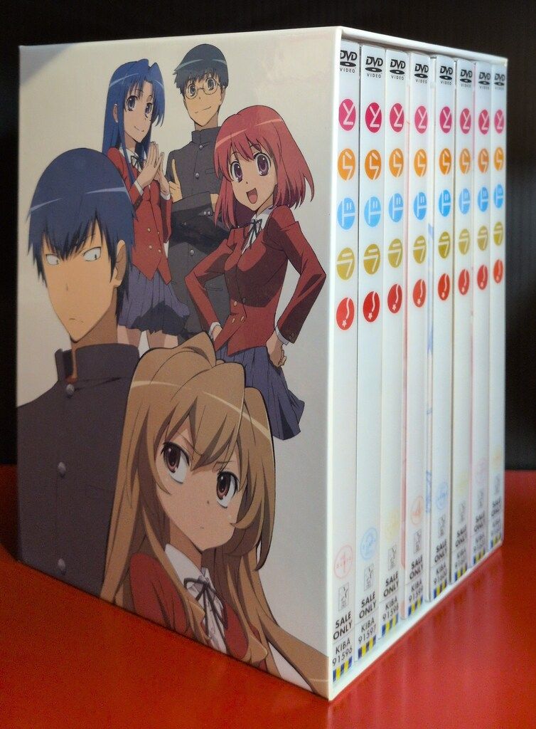 アニメDVD とらドラ! 初回全8巻 セット - メルカリ