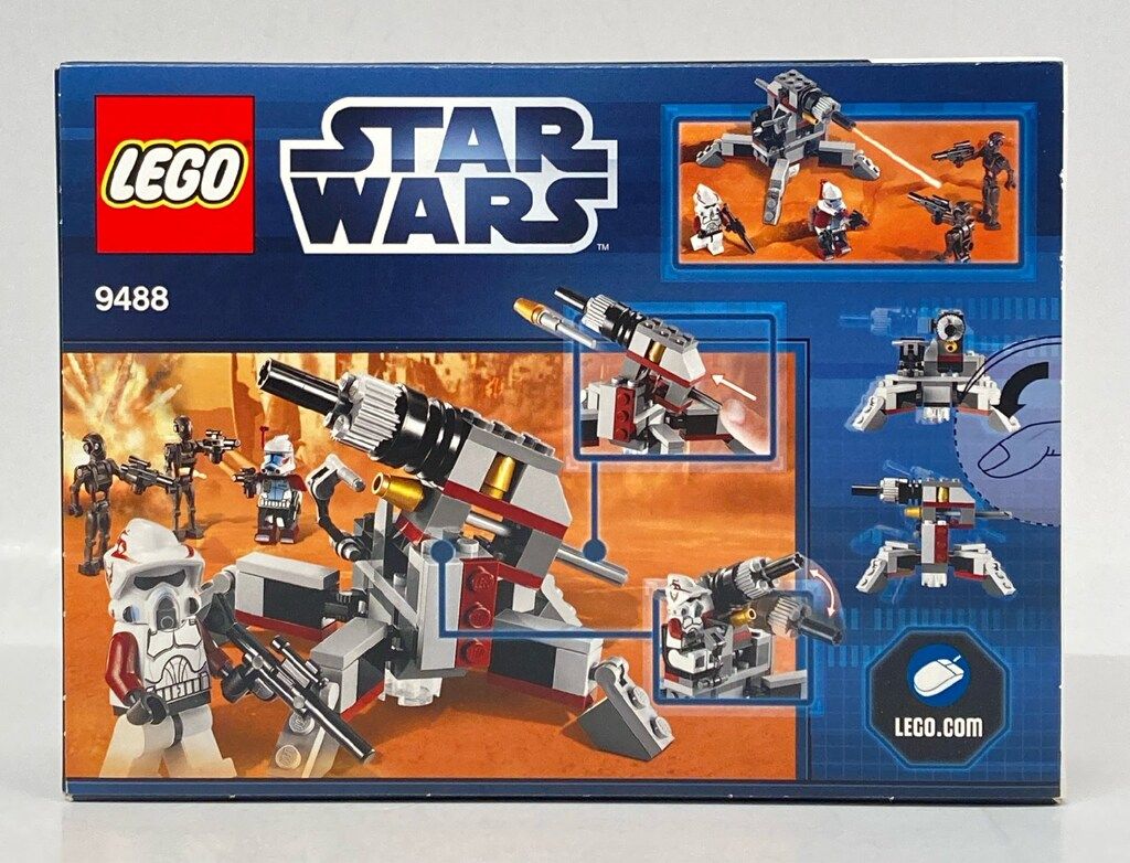 LEGO TOY ELITE CLONE TROOPER - DROID BATTLE PACK 9488