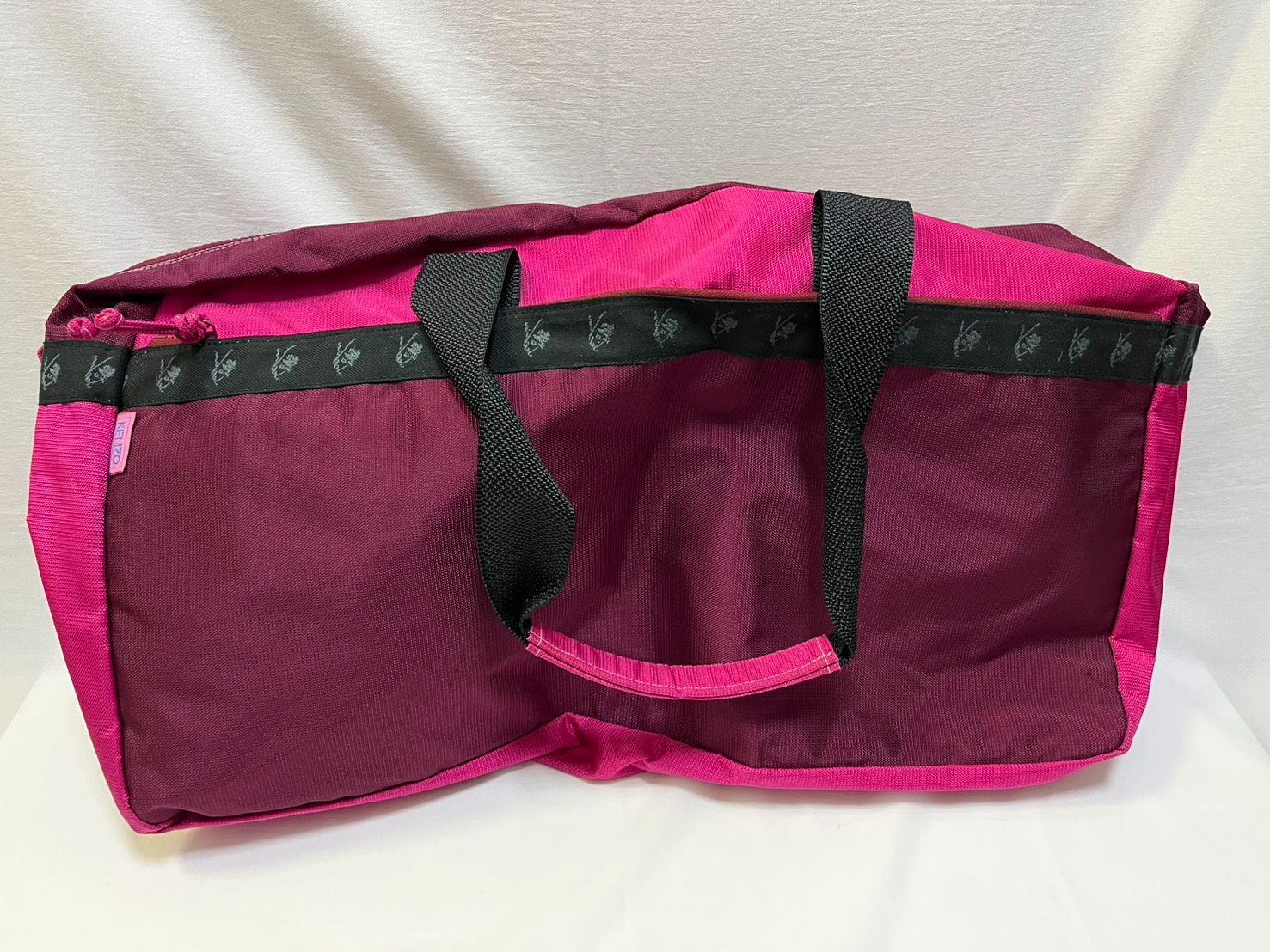 KENZO ケンゾー ボストンバッグ ピンク 90`S 大容量 - メルカリ