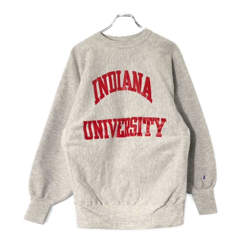 90年代 Champion チャンピオン REVERSE WEAVE リバースウィーブ スウェット カレッジ グレー メンズ XL 古着 V 9348