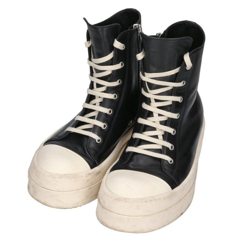 リックオウエンス MEGA BUMPER SNEAKERS メガバンパーレザーハイカット