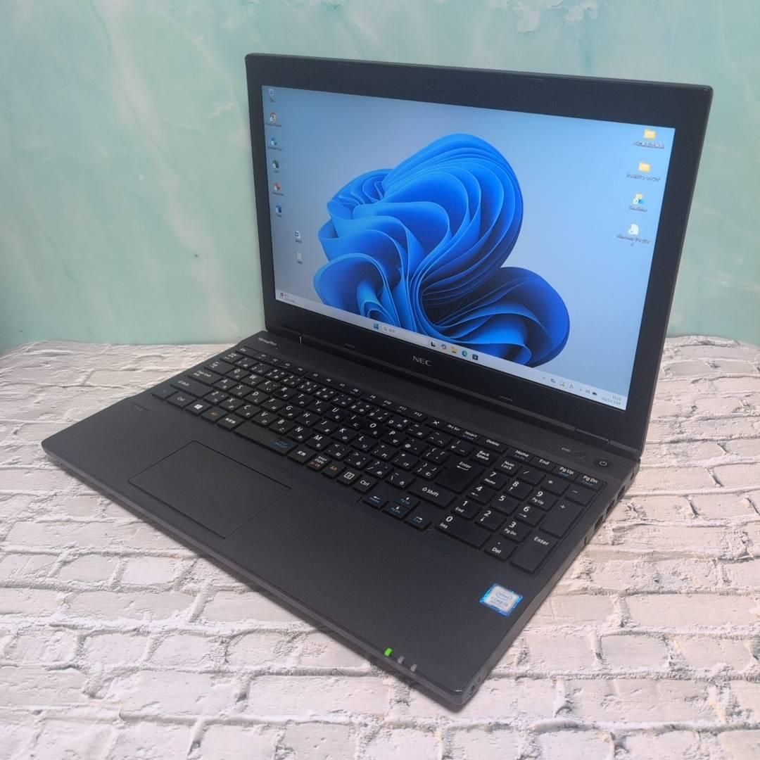 大画面15 6インチ 第8世代 NEC VersaPro 設定済 ノートPC Office付き にも 届いてすぐ使えます マウスはおまけ S 521 C