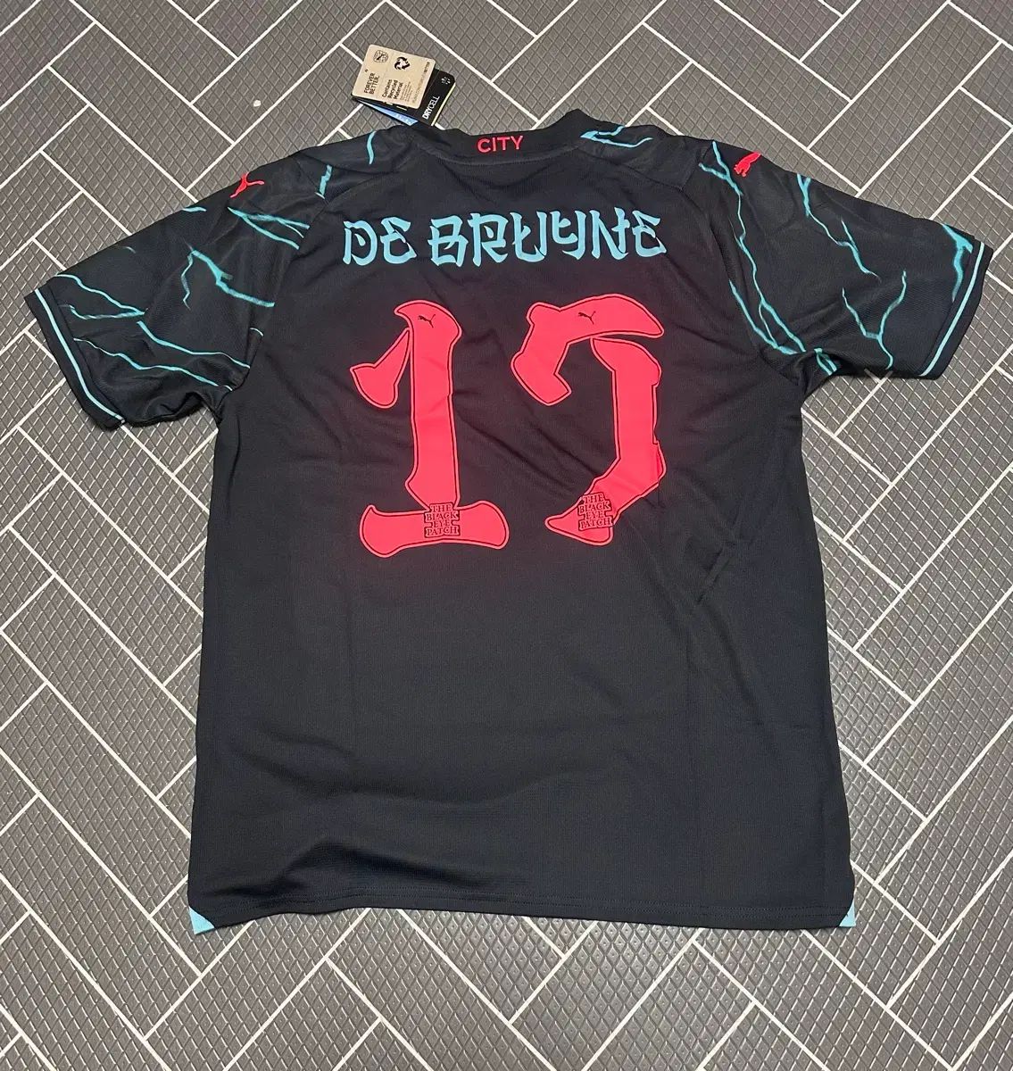 23-24 マンチェスターシティ 3rd スポーツブラ Lサイズ BlackEyePatch