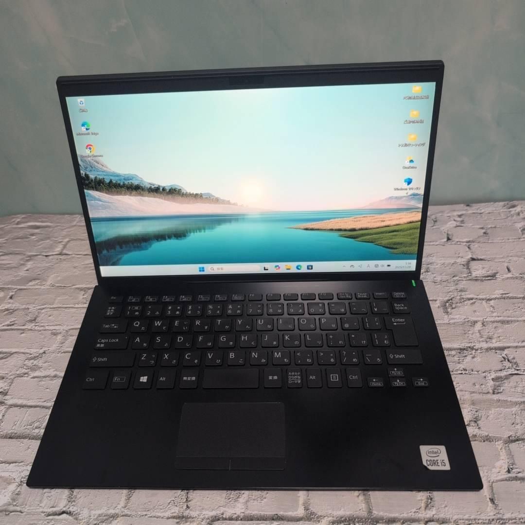 良品☆VAIO 10世代i5 メモリ8GB SSD256G 14インチ Office付き 即納