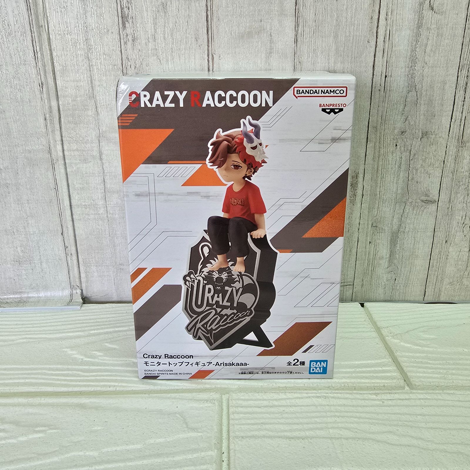 167 Crazy Raccoon モニタートップフィギュア 4種セット（だるまいずご