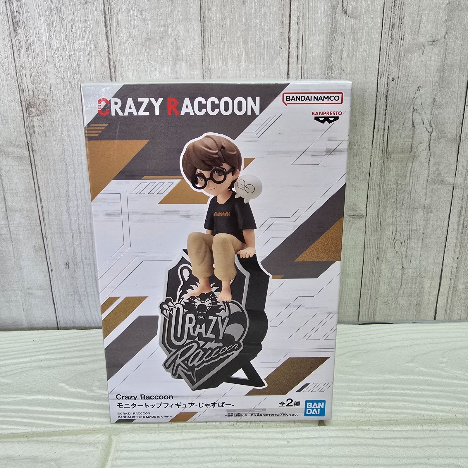 167 Crazy Raccoon モニタートップフィギュア 4種セット（だるまいずご