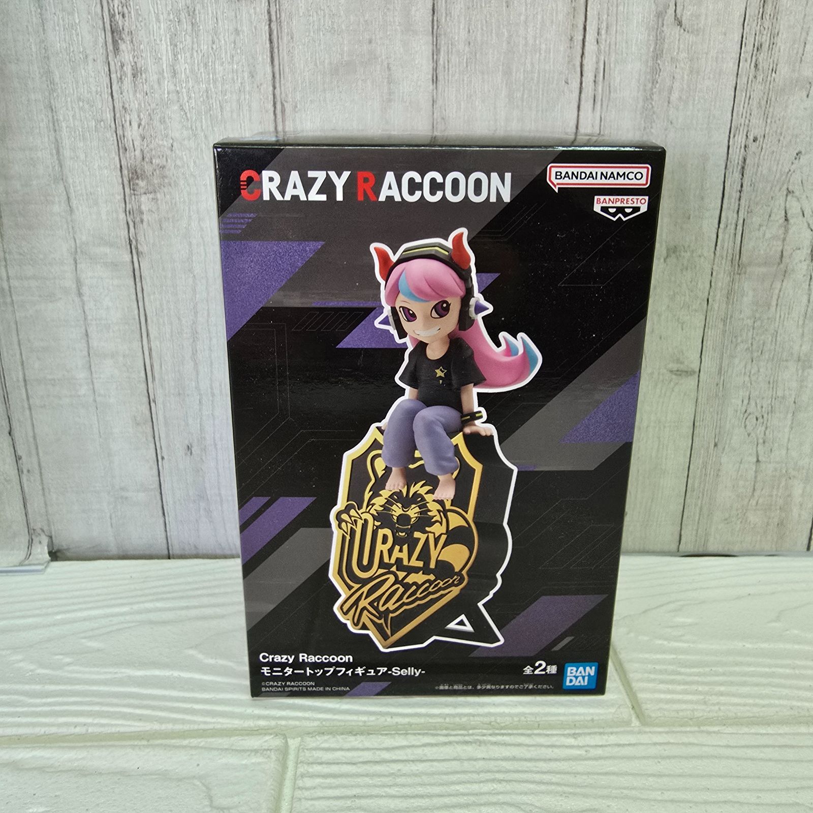 CRAZY RACCOON フィギュアセット vol.1 & vol.2 167 Crazy Raccoon モニタートップフィギュア 4種セット（だるまいずご