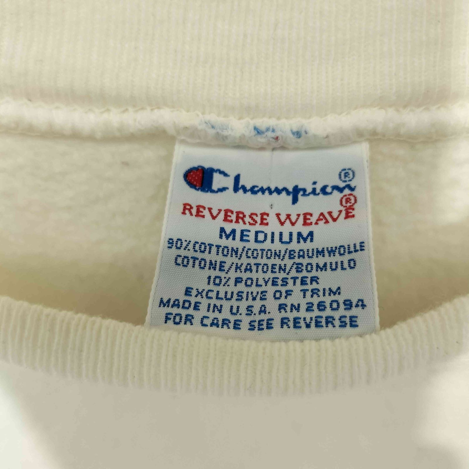 CHAMPION チャンピオン 90年代 USA製 刺繍 タグ リバースウィーブ