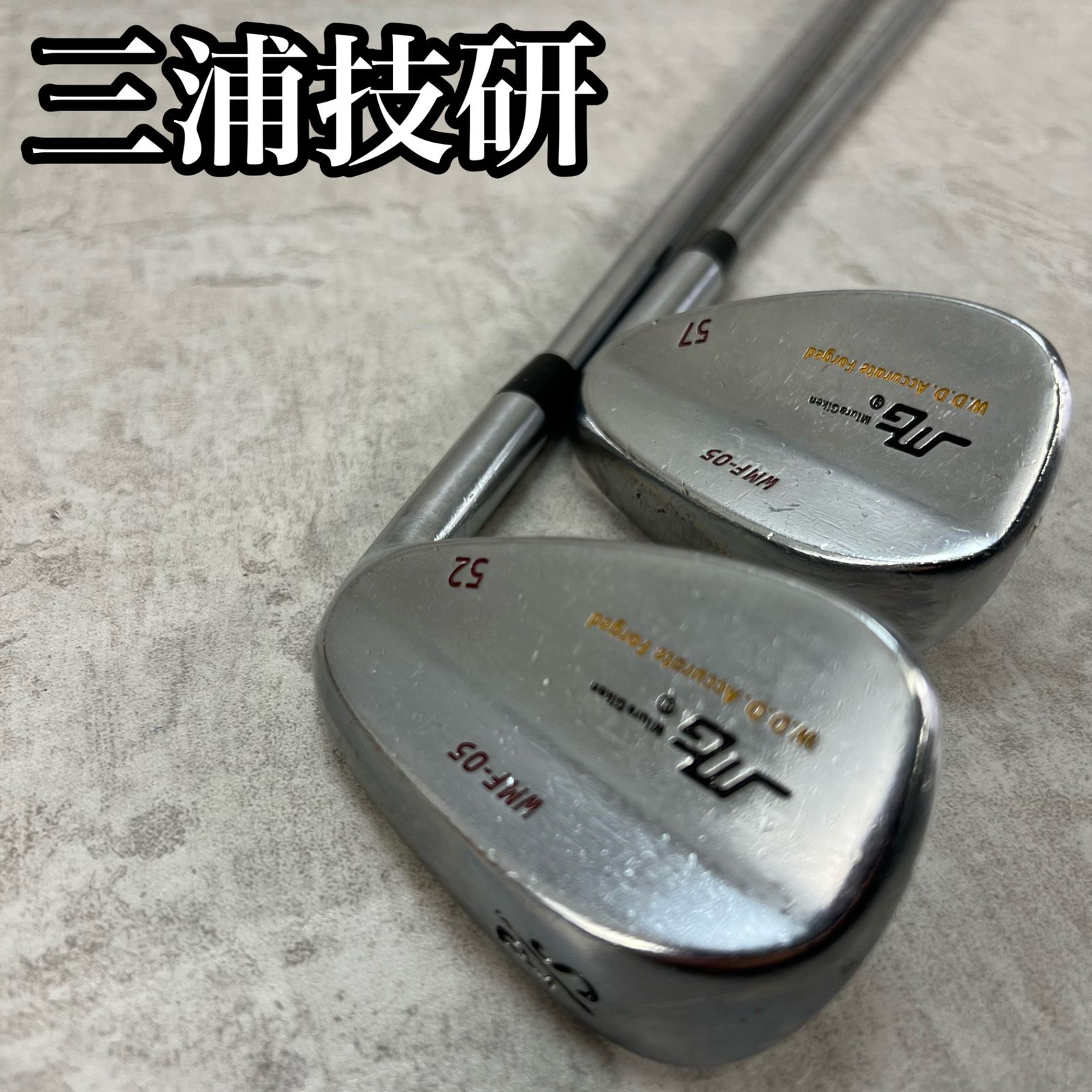 三浦技研 WMF-05 メンズゴルフ ウェッジ2本セット 右利き用 アプローチ