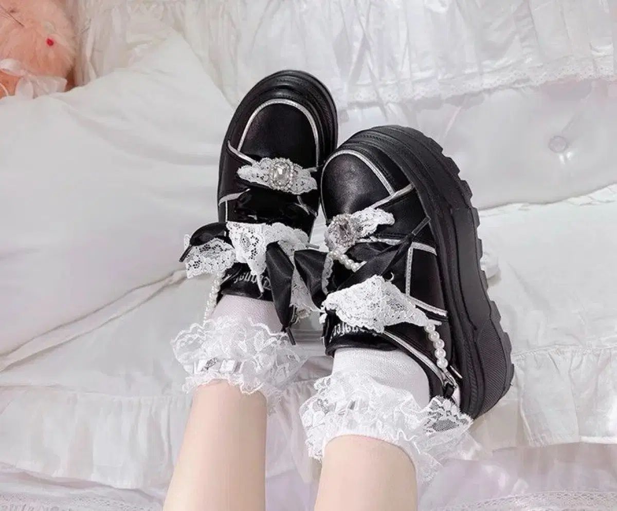  転校生 日本式 量産型 フラットフォーム シューズ レイ系 ソングスニーカー 2 COLOR フラットシューズ バレエシューズ パンプス