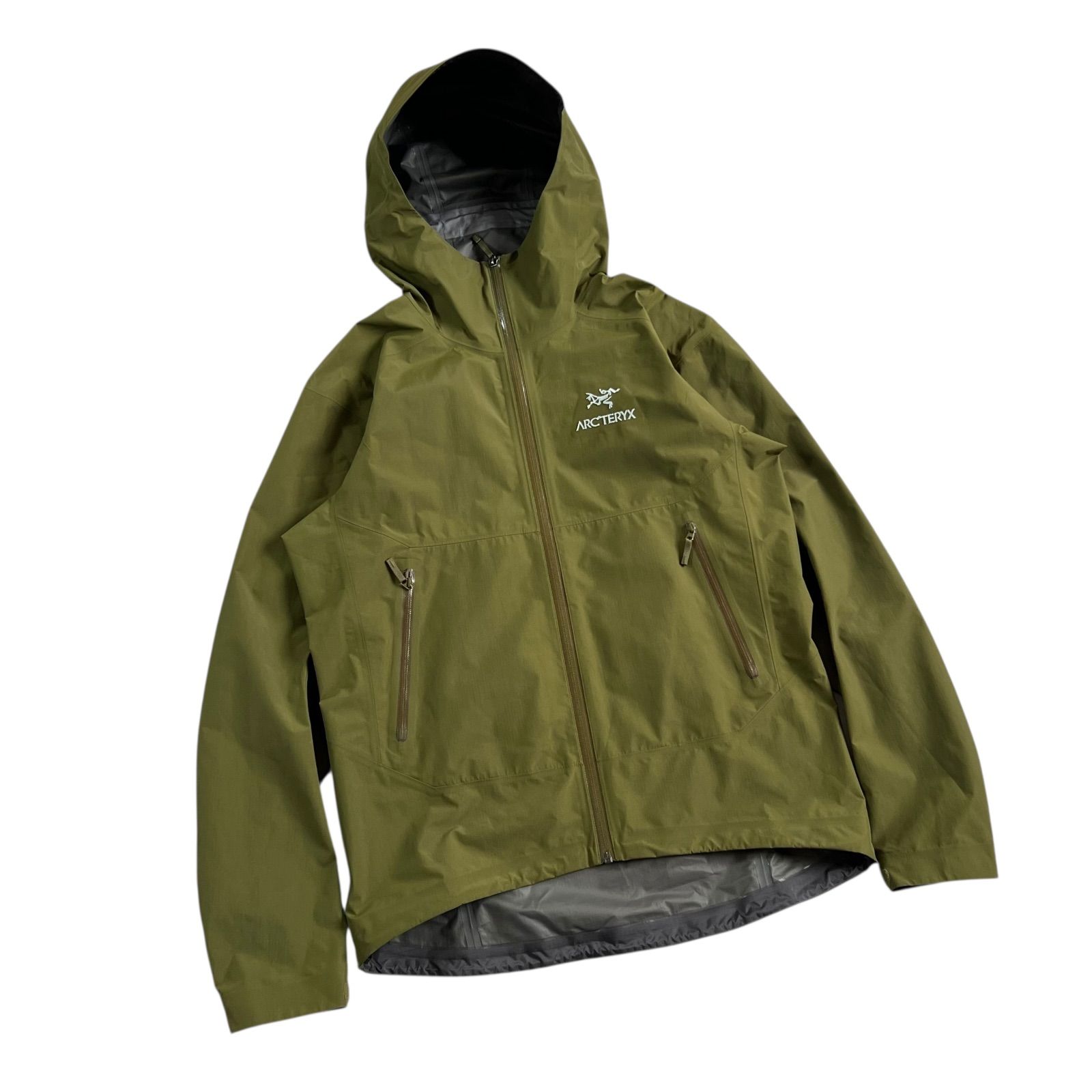 希少アークテリクス ZETA SL JACKET ダークモス カーキ オリーブ ARC'TERYX（アークテリクス） 美品 ZETA SL JACKET ジャケット メンズ
