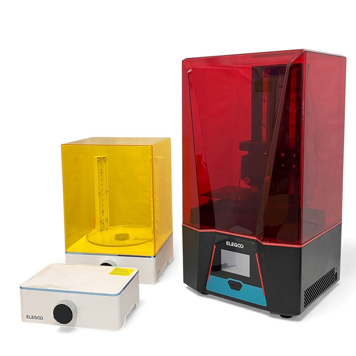 ELEGOO エレゴー SATURN 2 光造形 3 D プリンター MERCURY XS CURE X WASH 洗浄機付き 家電