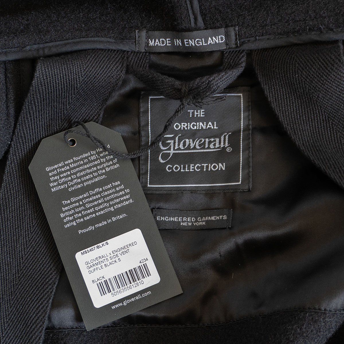 極美品】 Engineered Garments × GLOVERALL【MONTY 2 SIDE VENT】S