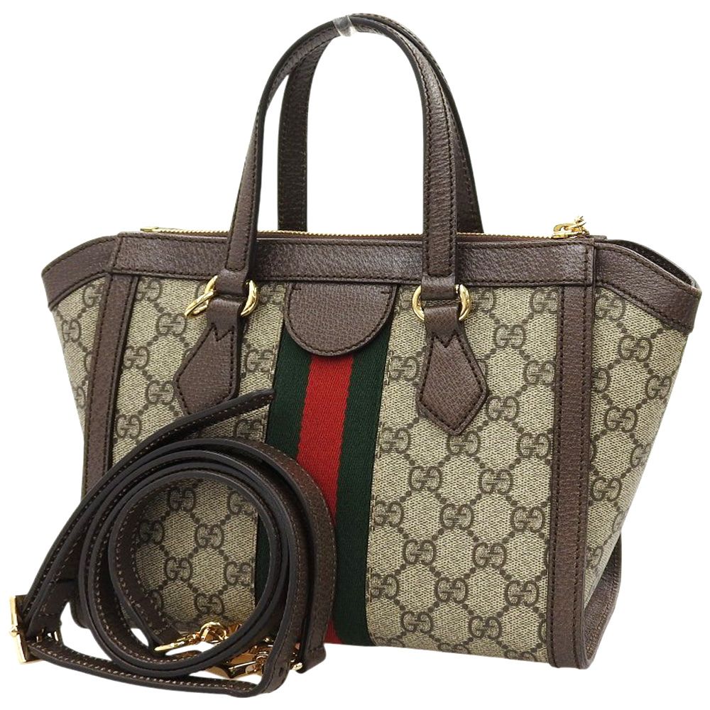 グッチ オフディア 2 WAY スモール トートバッグ ショルダーバッグ