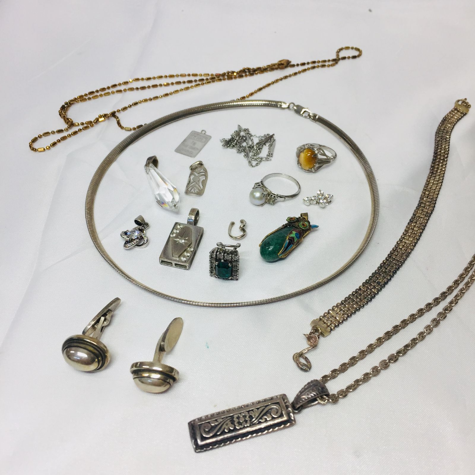 silver925アクセサリーまとめ売り S【SV925】シルバーアクセサリー まとめ売り silver SV925 刻印あり 銀