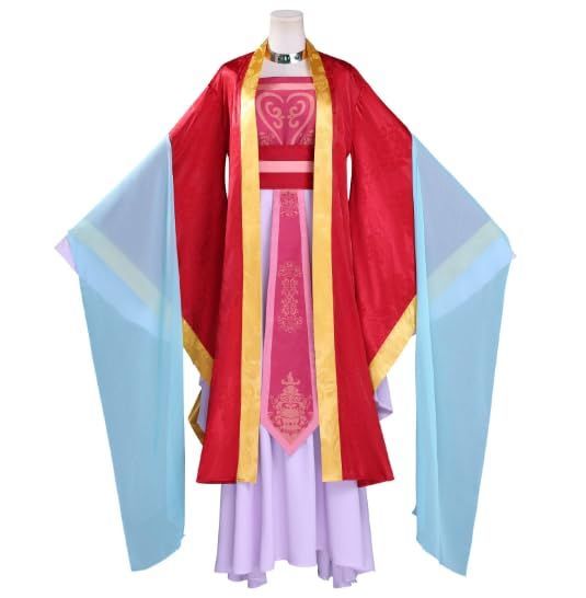 玉葉妃コス二次元茘国後宮古風漢服コスプレ衣装フルセット撮影用 舞台演出衣装仮面コスプレ 舞台演出服イベン