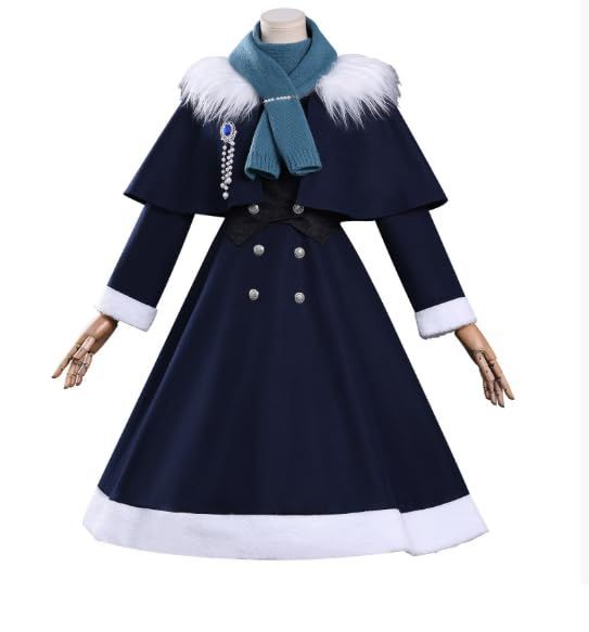 ヴァージン冬服モケットセットcos二次元ゲームコスプレコスプレ衣装フルセット撮影用 舞台演出衣装仮面コスプレハロウ
