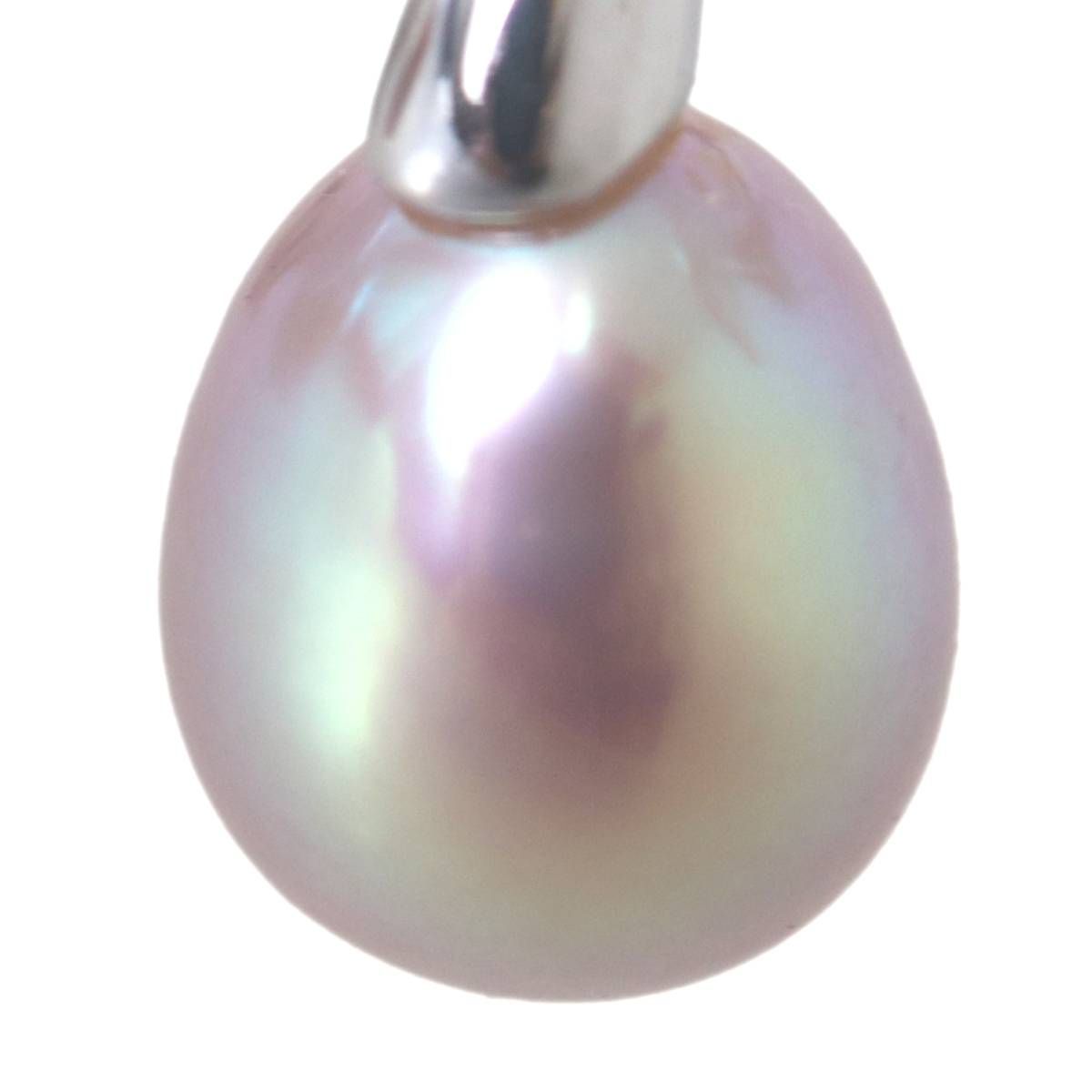 MIKIMOTO ミキモト パールブローチ 本真珠×Sv 箱 30.7×18.6(mm) パール