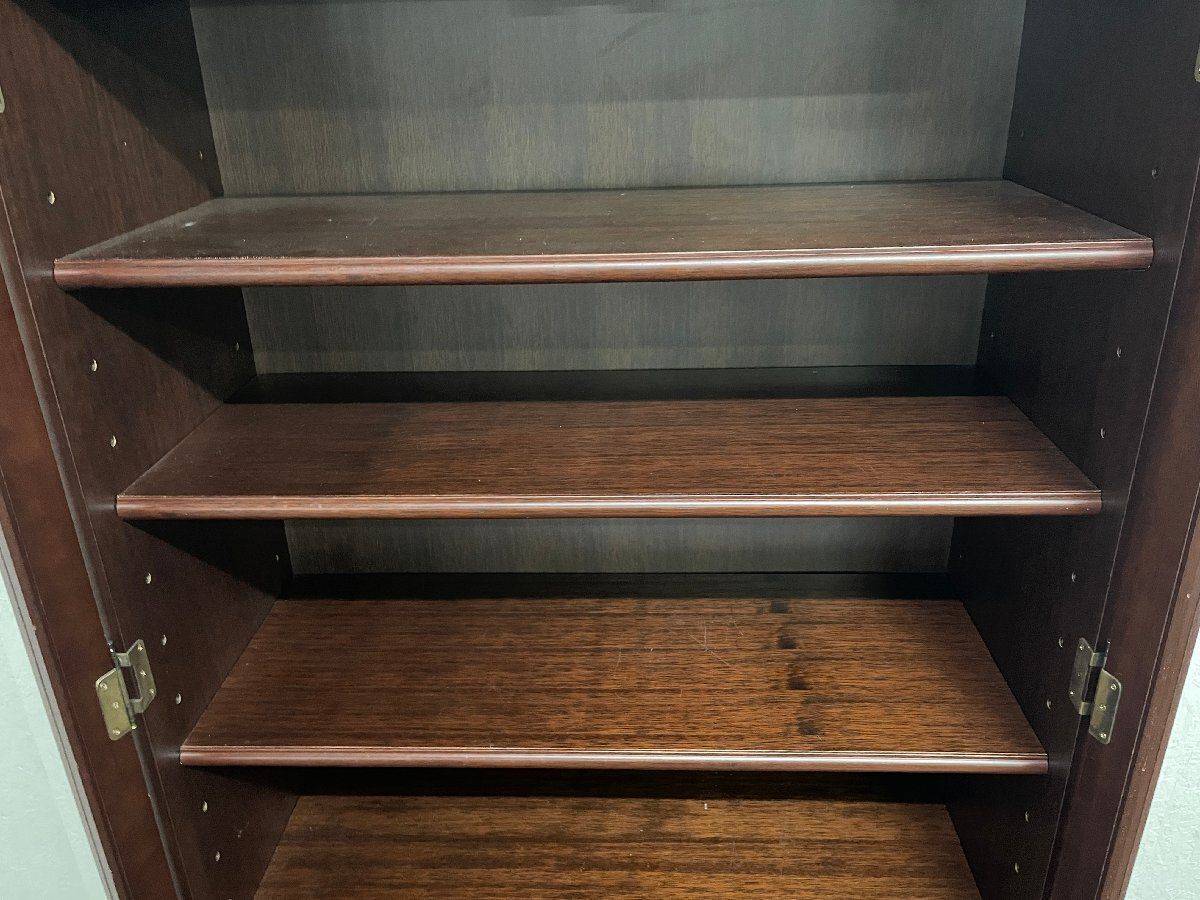 maruni マルニ木工 地中海シリーズ リビングボード カップボード 飾り棚 ○マルニ木工 地中海シリーズ 食器棚 カップボード キュリオケース