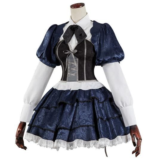 小鳥遊六花コスプレ女洋装アニメ舞台パフォーマンスc服コスプレ衣装フルセット撮影用 舞台演出衣装仮面コスプレハロウ