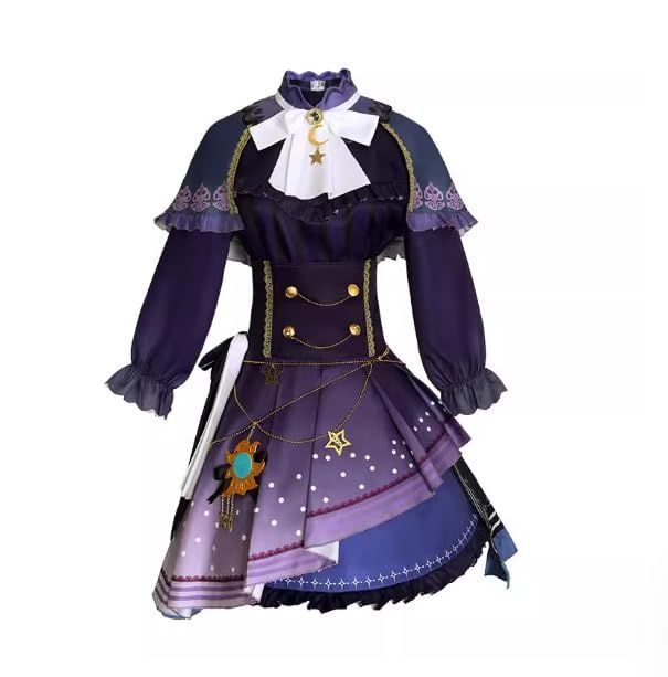 東雲絵名コスプレワンピース二次元アニメ衣装コスプレ衣装フルセット撮影用 舞台演出衣装仮面コスプレ 舞台演