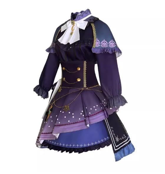 東雲絵名コスプレワンピース二次元アニメ衣装コスプレ衣装フルセット撮影用 舞台演出衣装仮面コスプレ 舞台演