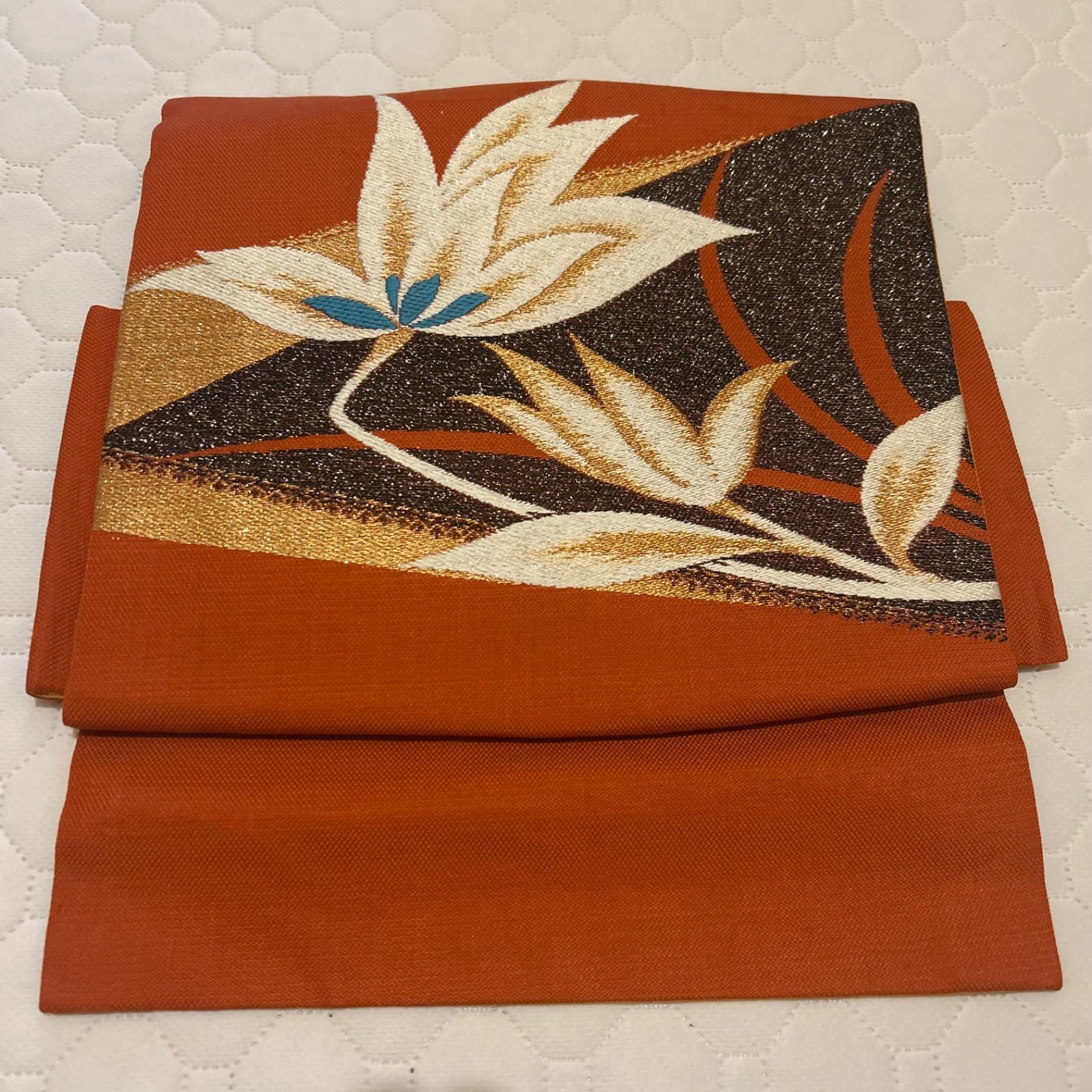 付け帯　作り帯　絞り　朱色　着物　023t 付け帯 作り帯 絞り 朱色 着物 023t 【公式通販】