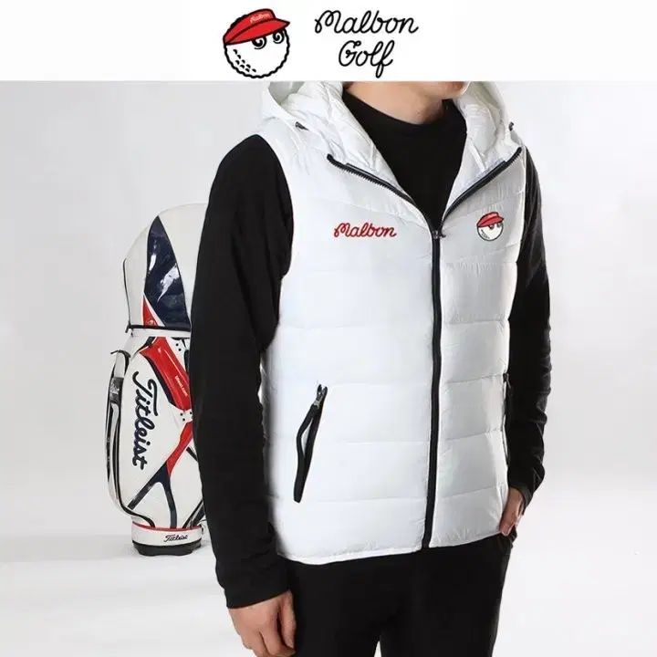 マルボンゴルフ ダウン ベスト - メルカリ
