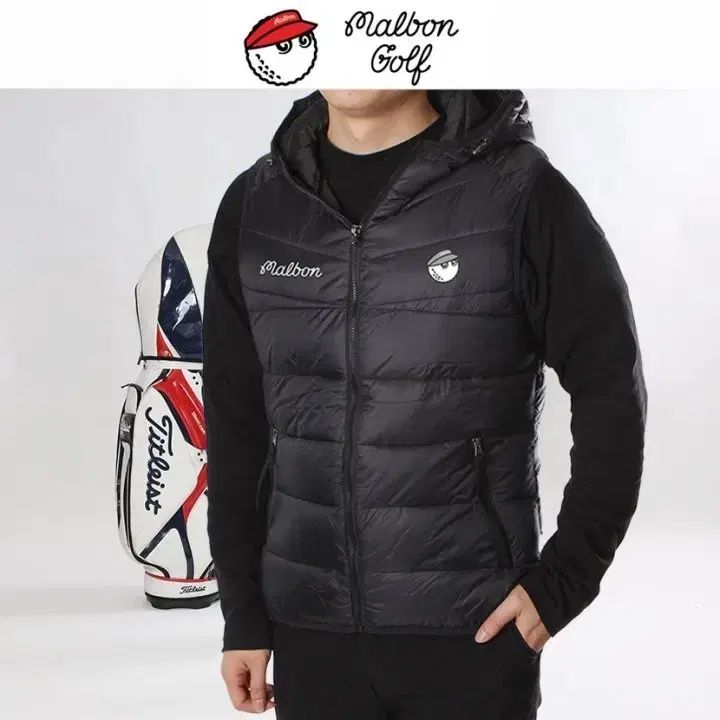 マルボンゴルフ ダウン ベスト - メルカリ