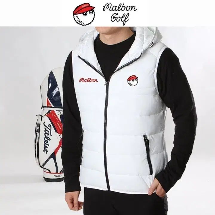マルボンゴルフ ダウン ベスト - メルカリ