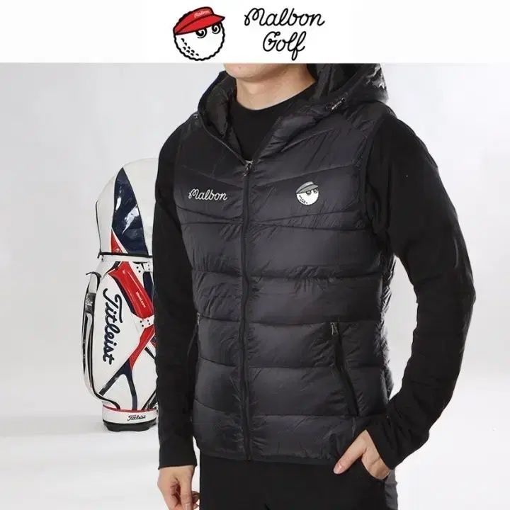 マルボンゴルフ ダウン ベスト - メルカリ