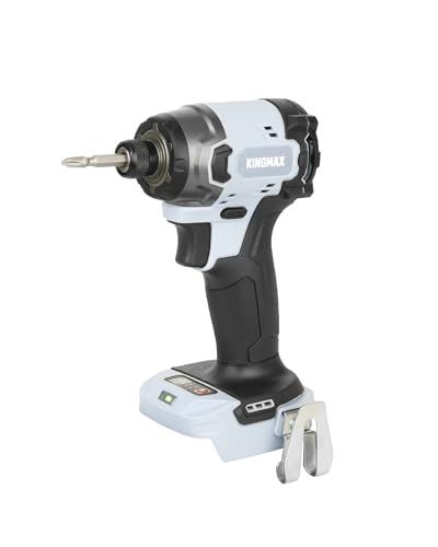 KINGMAX インパクトドライバー マキタ 互換 工具 18 v充電式 インパクト 最大トルク250 N ｍ 日本 保証付 4段階切替モード 高出力ブラシレスモーター LED残照機能付き KID 本体のみ eb 4 fa 3 e 8