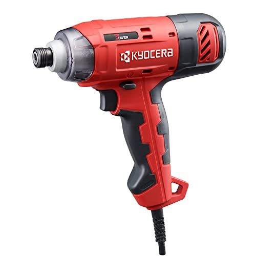 京セラ Kyocera 旧リョービ インパクトドライバー CID 1130 コード式 2 m でバッテリ切れを気にせずパワフル DIY 軽量1 0 kg 最大締付トルク115 N 無段変速 655750 A e 41 c 3658