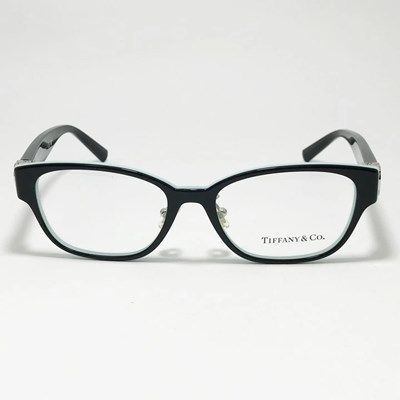 TIFFANY-CO ティファニー レディース 眼鏡 メガネ フレーム サングラス TF 2243 D-8055-51 度付可 ブラック シルバー ターコイズ