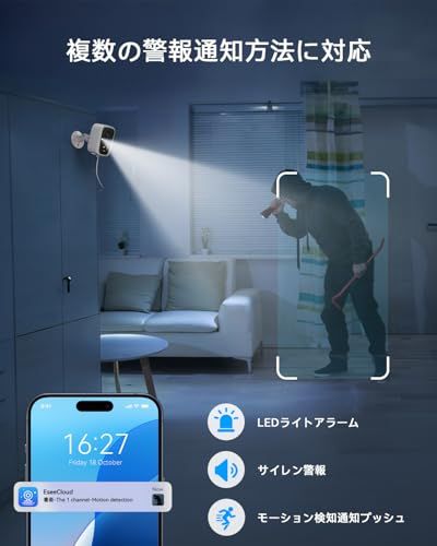  タッチパネルモニター搭載 5年保証 VORGUT 防犯カメラ 屋外 ソーラー モニター付き 400万画素 ワイヤレス 電源不要 工事不要 7インチのタッチパネルモニター 128 GBカード付 2.4 G- ffdff 601 その他 キッチン 食器