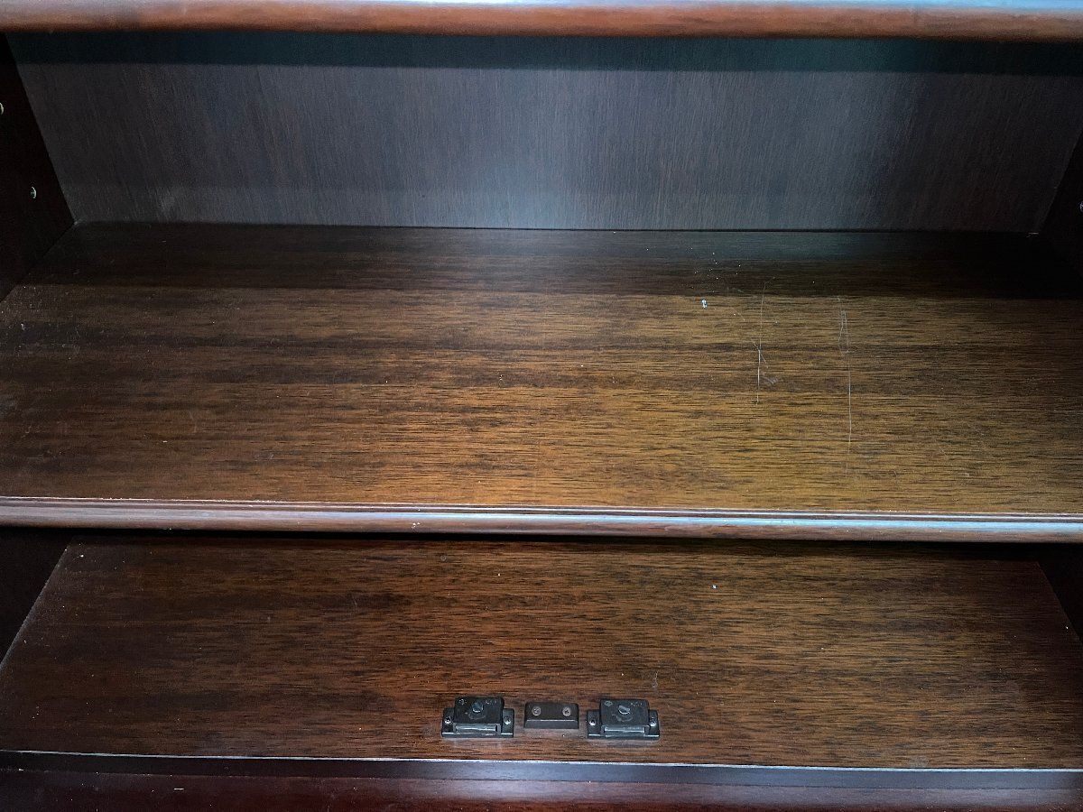 ○マルニ木工 地中海シリーズ 食器棚 カップボード キュリオケース