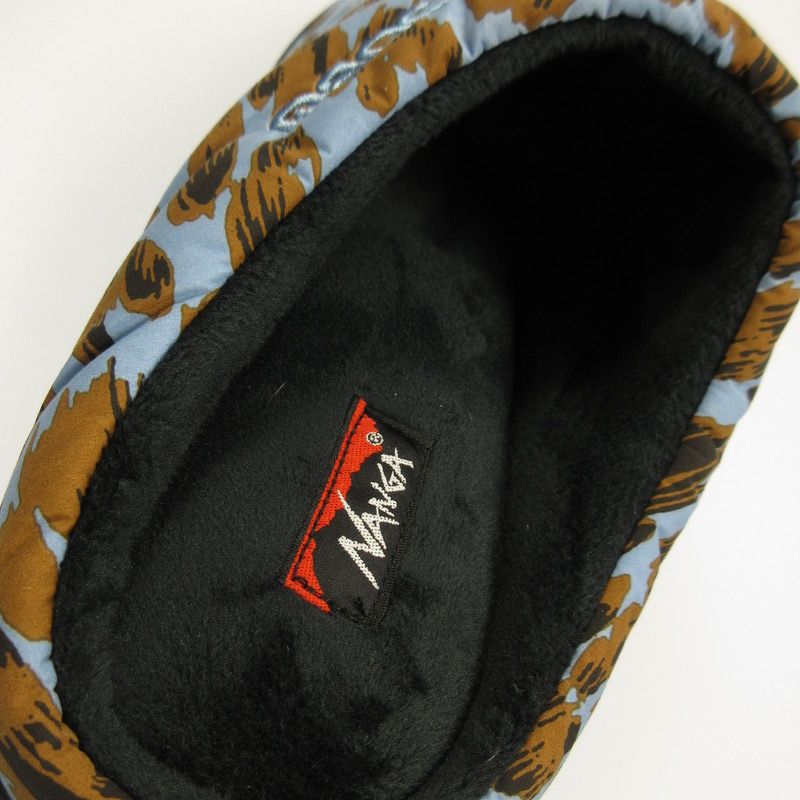  ワコマリア×NANGA×SUBU サンダル LEOPARD AURORA WINTER SANDAL NA-SB-WM-SA 06 ブルー 127 サンダル サンダル