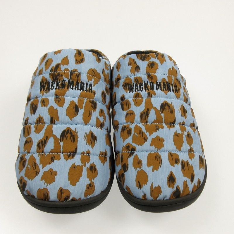 ワコマリア×NANGA×SUBU サンダル LEOPARD AURORA WINTER SANDAL NA-SB-WM-SA 06 ブルー 127