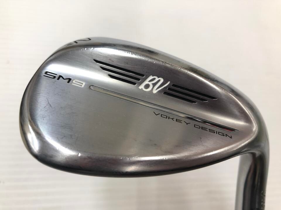 【中古】タイトリスト　ボーケイ　vokey SM9 ウエッジ 62° Titleist（タイトリスト） VOKEY SM9 ウェッジ （58度〜62度） メンズ