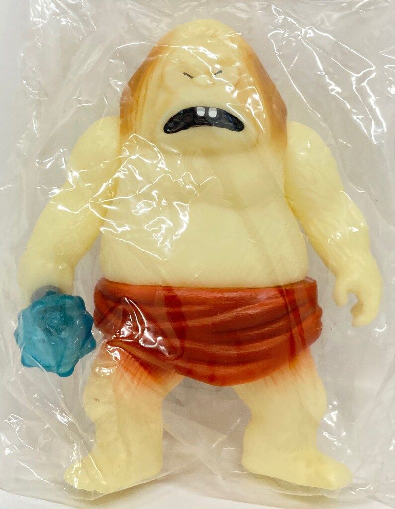 サンガッツ本舗 水木しげる奇怪漫画ソフビ列伝 原始さん(蓄光版