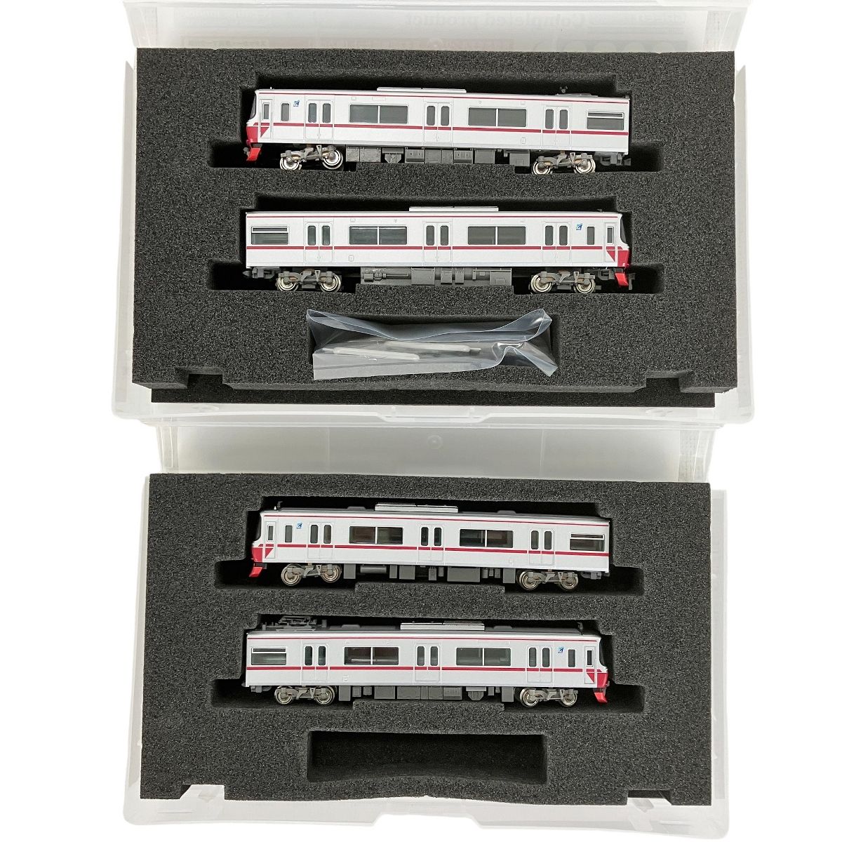 30880 30881 名鉄 3150系 5次車以降 車番選択式 基本増結 4両セット 鉄道模型 N 良好