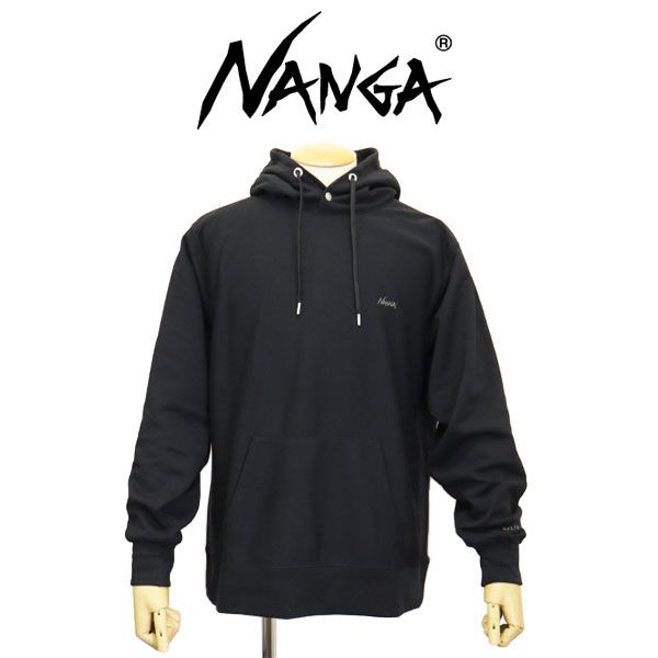 NANGA ナンガ N 2530-1 Q 102 A DRY MIX TERRY HOODIE ドライミックス テリー フーディー 全 053 BLACK XL