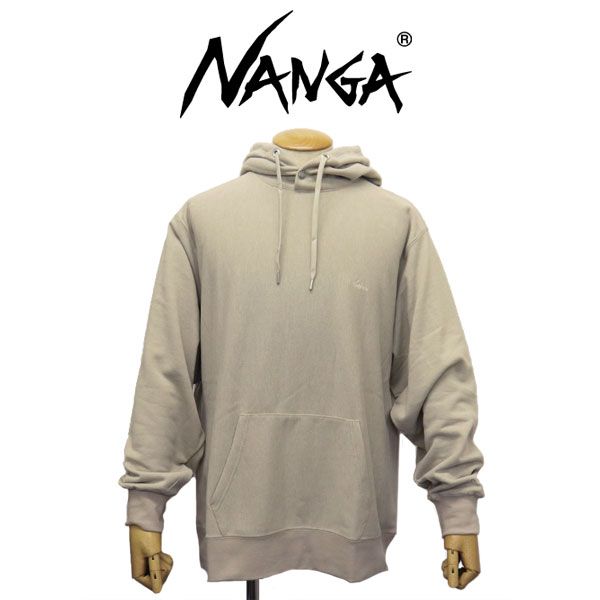 NANGA ナンガ N 2530-1 Q 102 A DRY MIX TERRY HOODIE ドライミックス テリー フーディー 全 053 IVORY L