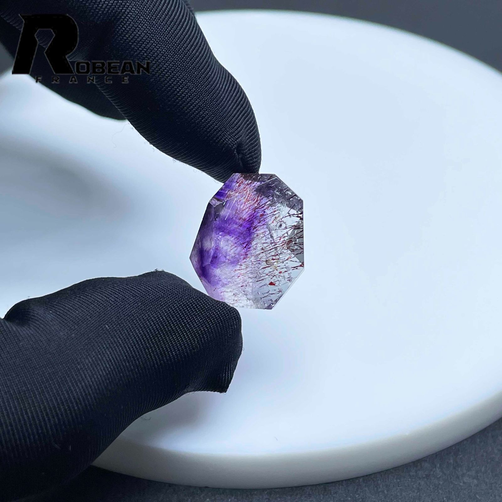  EU製 定価10万円 ROBEAN スーパーセブン パワーストーン 天然石 原石 お守り ギフト プレゼント 17 14 6 9 5 mm その他 アクセサリー