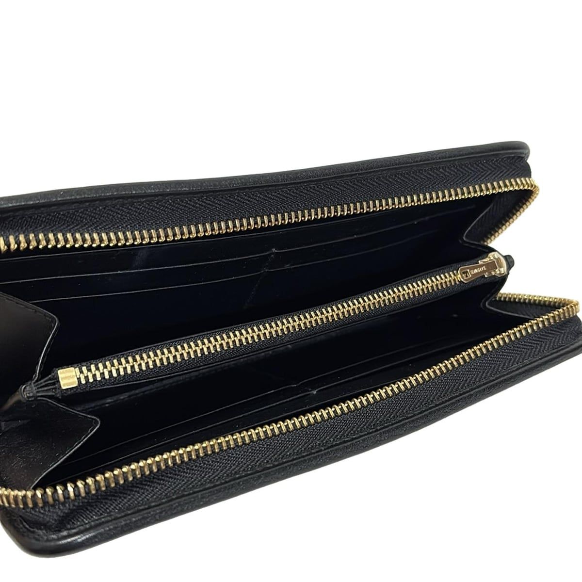 極美品 LOEWE ロエベ 長財布 ジッピーウォレット ハラコ 豹柄 LOEWE(ロエベ) 長財布 - ベージュ×ダークブラウン×マルチ 豹柄