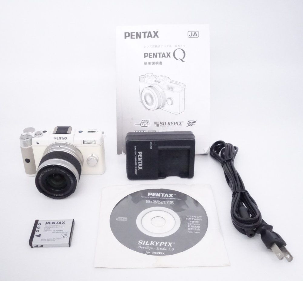 美品】ペンタックス PENTAX ミラーレス一眼 Q 02ズームレンズキット