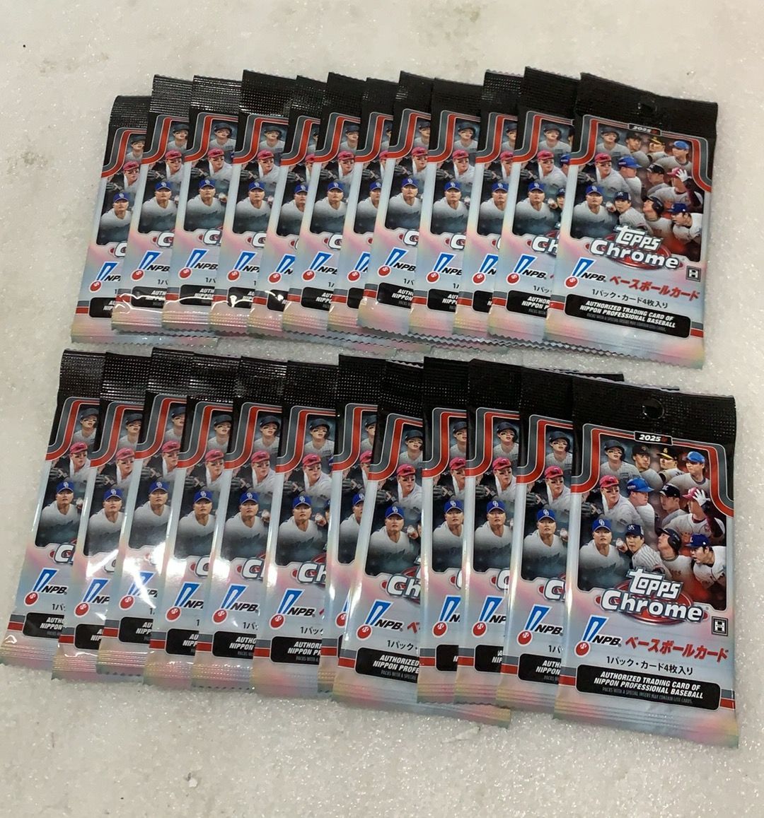 2025 Topps NPB Chrome Baseball Card クローム ベースボールカード 入り--525101