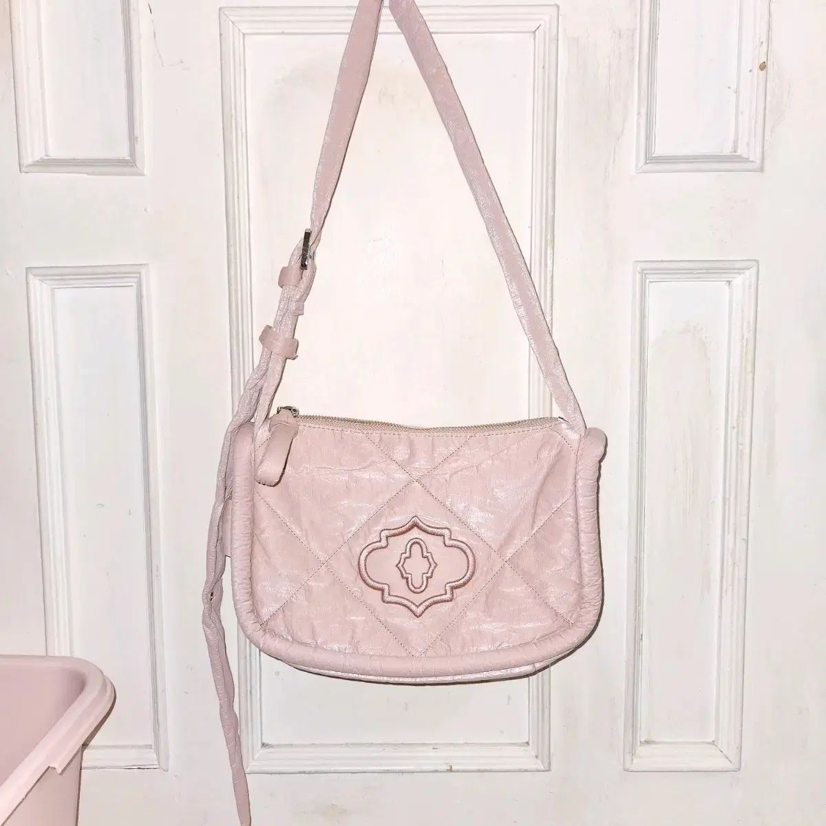 orYANY オリアニー バンパー クロスバッグ ダスティピンク ショルダーバッグ