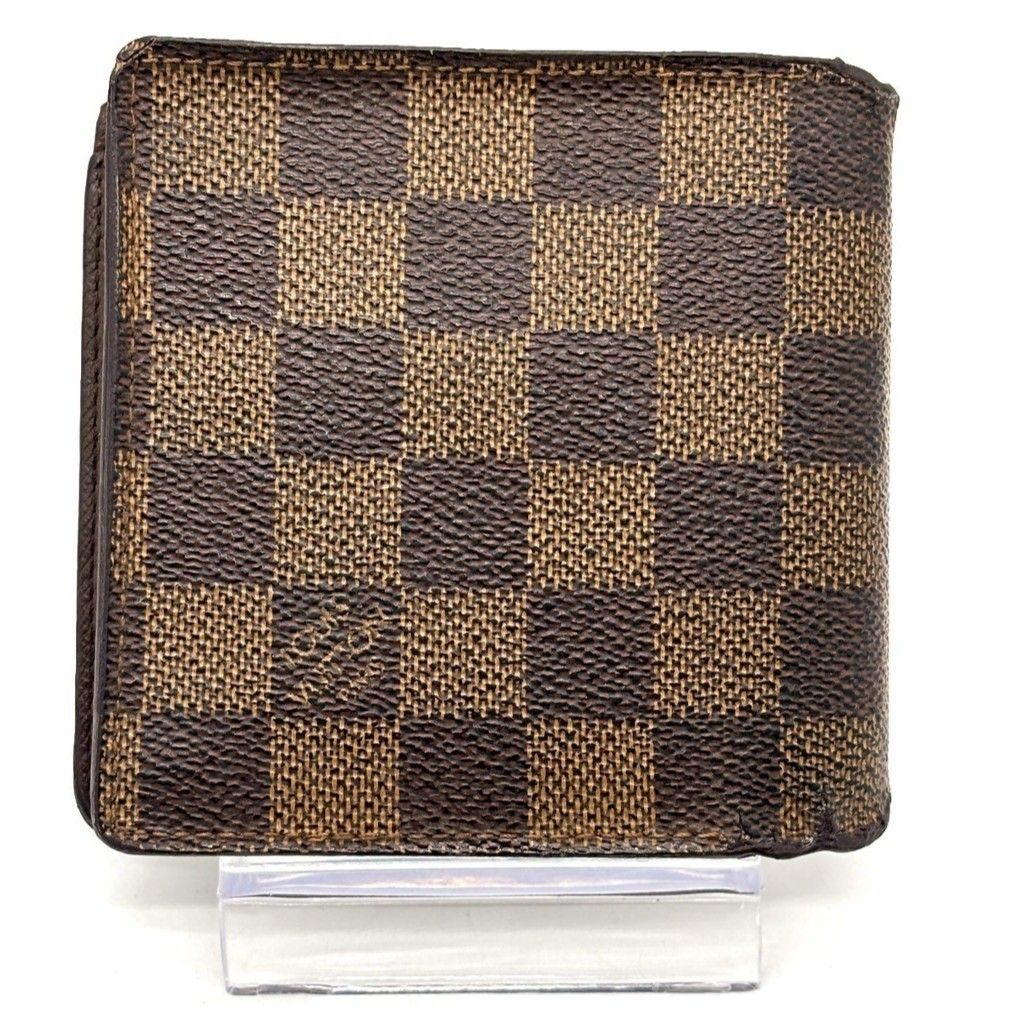 世界で選ばれる定番】 LOUIS VUITTON Marco 二つ折り財布 ダミエ