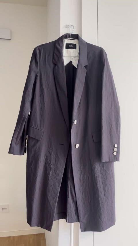 TIME ハーフ ネイビー ジャケット 春用